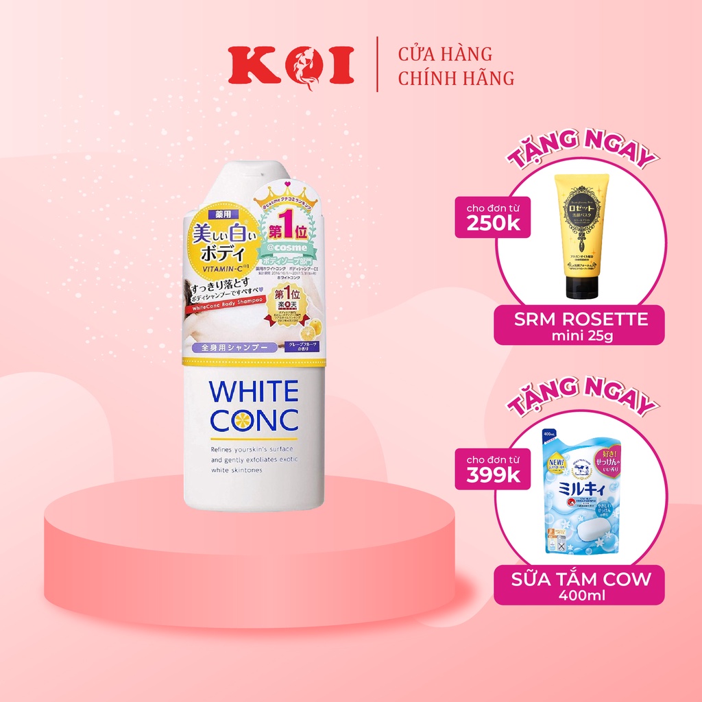 Sữa tắm trắng da toàn thân White Conc Body 360ml | BigBuy360 - bigbuy360.vn