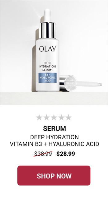 [HotNew]Tinh chất dưỡng ẩm sâu Serum Olay Deep Hydration B3+Hyaluronicacid (40ml) Hàng Nhập USA