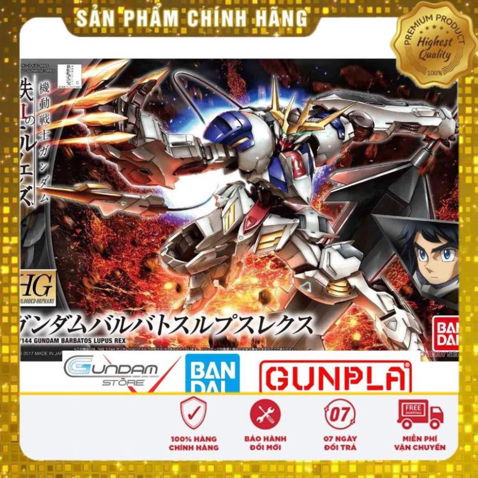 Đồ Chơi trẻ em - Mô hình lắp ráp Gundam 1/144 Hg Gundam Barbatos Lupus Rex Serie Iron Blooded Orphans