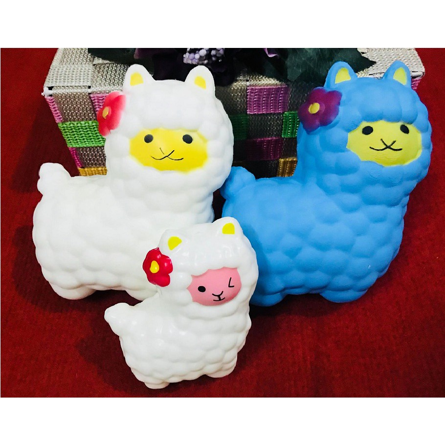 Squishy cừu các màu loại KHỔNG LỒ - quà cho bé AA