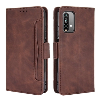 XIAOMI Bao Da Điện Thoại Nắp Gập Dạng Ví Chống Sốc Có Ngăn Đựng Thẻ Tháo Rời Cho Redmi 9T 2021 Redmi 9T Red Mi 9 T T9 Redmi9