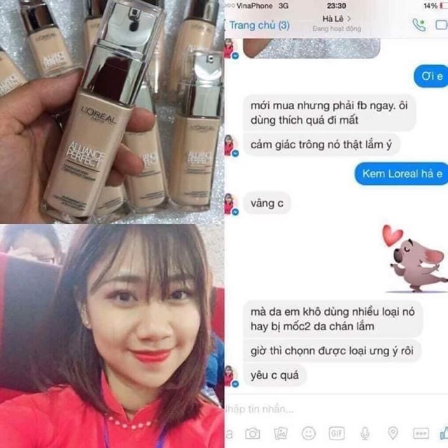 Kem nền L'Oréal Perfect Match của Đức