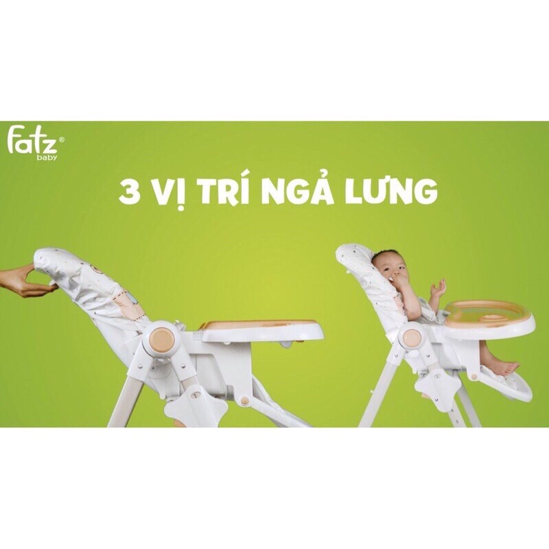 Ghế Cao Ăn Dặm Cho Bé Fatz baBy FB202B Hàn Quốc Cho Bé Từ 6 Tháng Đến 3 Tuổi- Tải Trọng 30kg