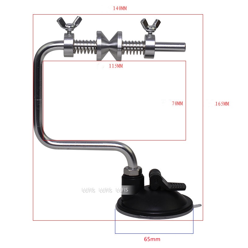 Giá đỡ cuộn dây câu cá bằng nhôm tiện dụng