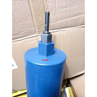 Mũi khoan rút lõi bê tông phi 114 dài 350mm tặng kèm 1 đầu chuyển khoan