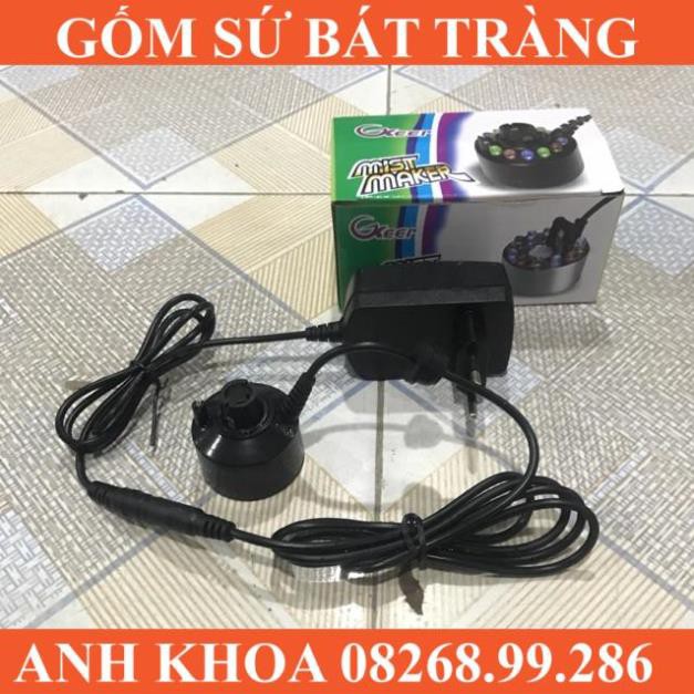 Máy tạo khói kèm nguồn không có đèn led - Gốm sứ Bát Tràng Anh Khoa