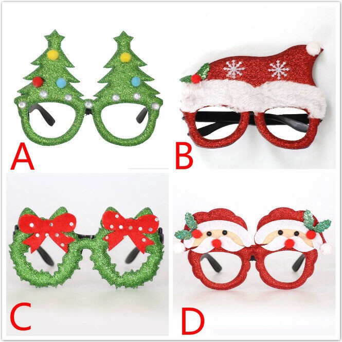 Kính mắt đeo trang trí giáng sinh cho người lớn và trẻ em | BigBuy360 - bigbuy360.vn