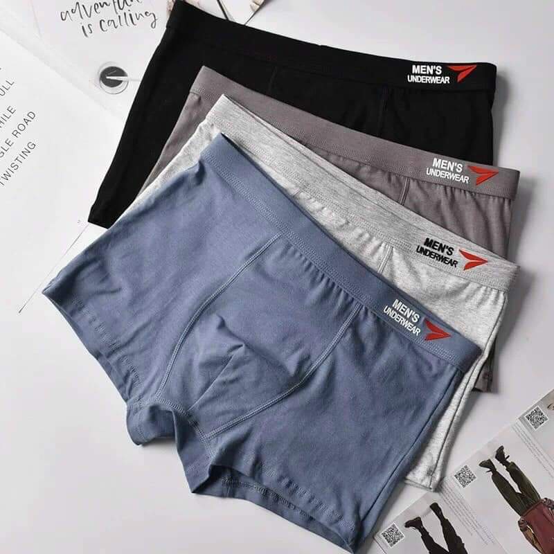 quần lót nam /Hộp 4 chiếc quần lót cotton cao cấp