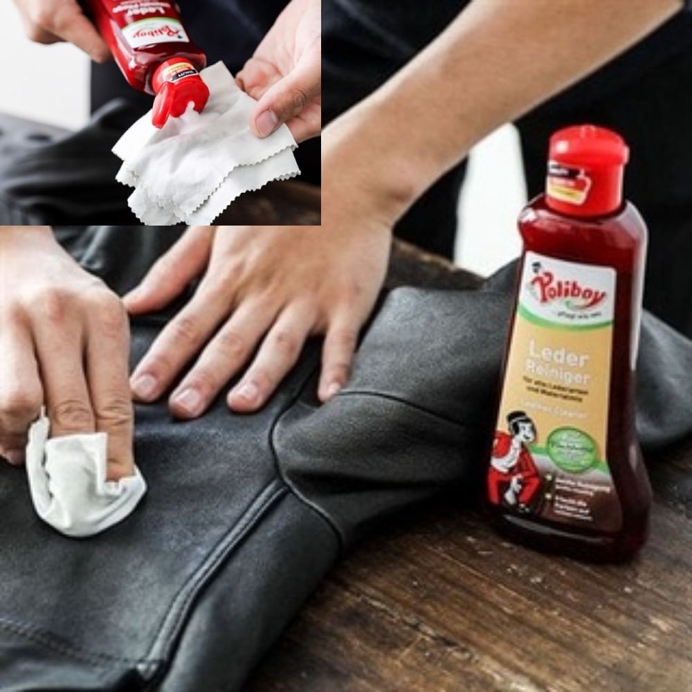 Dung dịch vệ sinh, bảo dưỡng, làm bóng đồ da Poliboy 200ml - Shop Dalavii