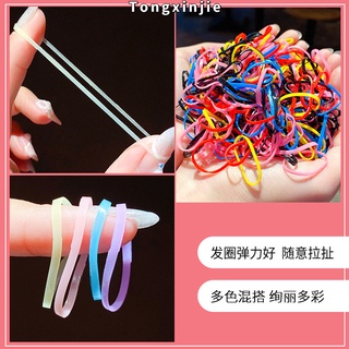  Bộ 600 Dây Cột Tóc Co Giãn Không Gây Hại Cho Tóc Phong Cách Thời Trang Cho Bé