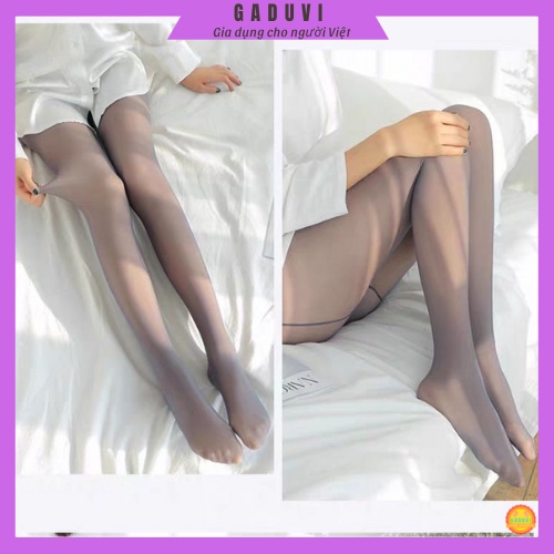 Quần tất lót lông nữ 3D giữ nhiệt quần legging giữ ấm xuất nhật cả bàn GADUVI