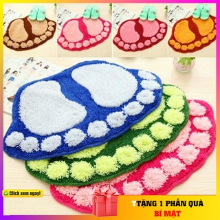 Thảm Lau Chân Thấm Hút Nhanh Hình Chân Gấu 92tien