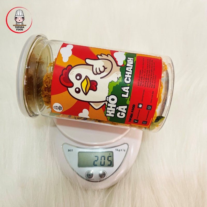 Khô gà lá chanh 200g xé cay gà khô lá chanh thơm ngon rẻ  TOFUDA KG200 | BigBuy360 - bigbuy360.vn