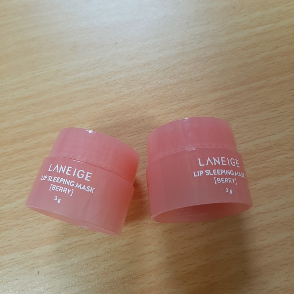 [L&amp;V] Mặt Nạ Ủ Môi Laneige – Mặt nạ ủ môi Laneige Lip Sleeping Mask Berry 3g – Lấy Lại Đôi Môi Hồng Hào Mềm Mịn Tự Nhiên