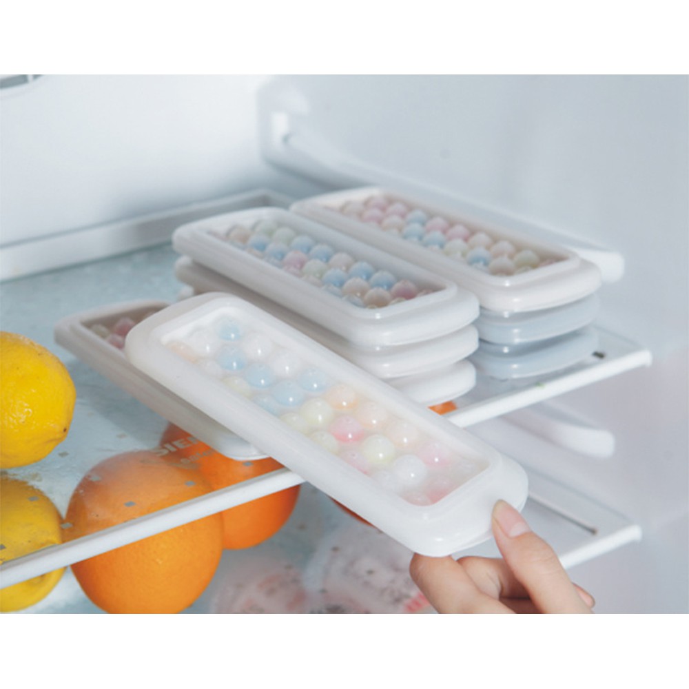 Khuôn Silicone Làm Đá Bi Tròn V8