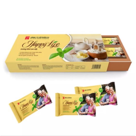 LƯƠNG KHÔ ĂN KIÊNG HAPPY LIFE ( TIỂU ĐƯỜNG, BÉO PHÌ, CAO HUYẾT ÁP, TIM MẠCH) 420G/ HỘP 6 GÓI