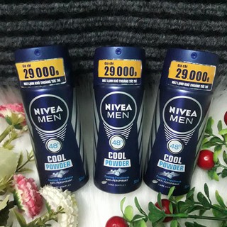 Xịt toàn thân Nivea Men 48h Cool Powder 50ml