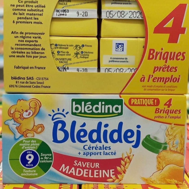 Sữa nước Bledina 250ml Date t11/2020