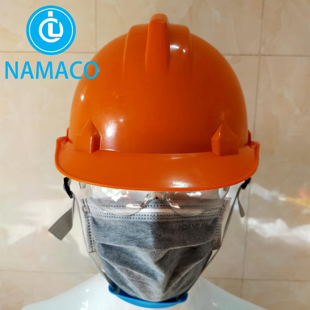 Nón Bảo Hộ - Nón Công Nhân N004 - Màu Cam, Xanh, Trắng (107/41 Liên Khu 4-5, Bình Hưng Hòa B, Bình Tân, HCM)