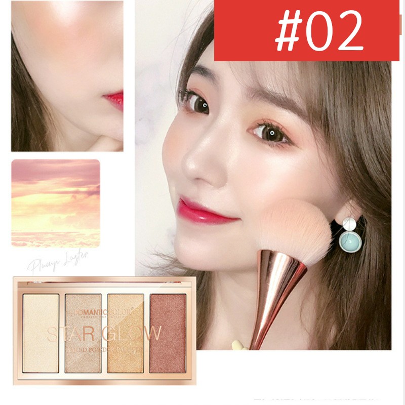 Phấn má hồng highlight/ má hồng dạng kem/ Powder blush/ Highlight powder