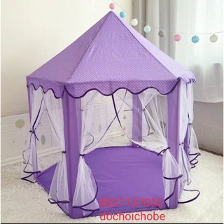 (Sẵn hàng) Lều lâu đài công chúa, hoàng tử cho bé