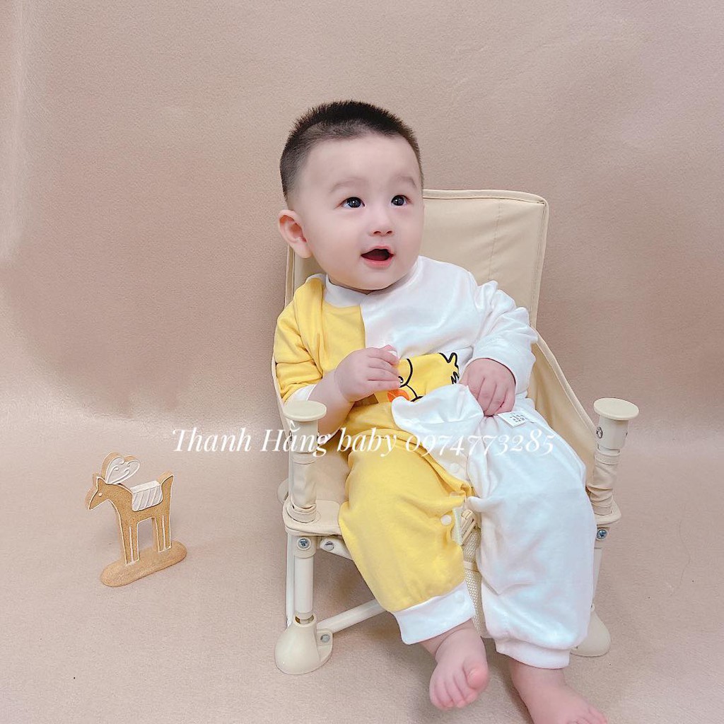 Body Cho Bé, Bộ Body Dài Tay Thu Đông Bé  Trai Bé Gái Thanh Hằng Baby Từ 3 Đến 13 Kg