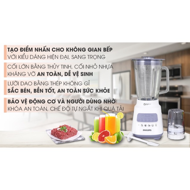 Máy xay philip HR2221/HR2222