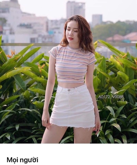 Chân váy kaki nữ có quần đùi lót trong CV600 | BigBuy360 - bigbuy360.vn