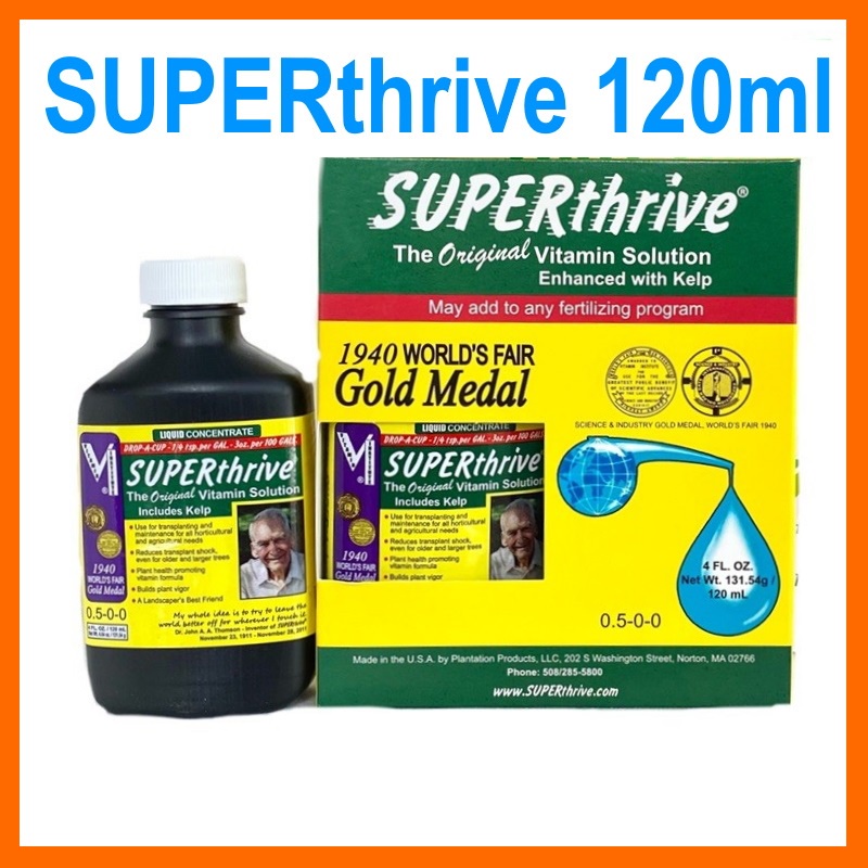 Phân Bón Lá Superthrive 120ml kích thích sinh trưởng, thuốc Super Thrive