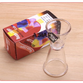 LY ĐỊNH LƯỢNG NHỰA 2 ĐẦU 20-40ML (DOUBLE JIGGER)