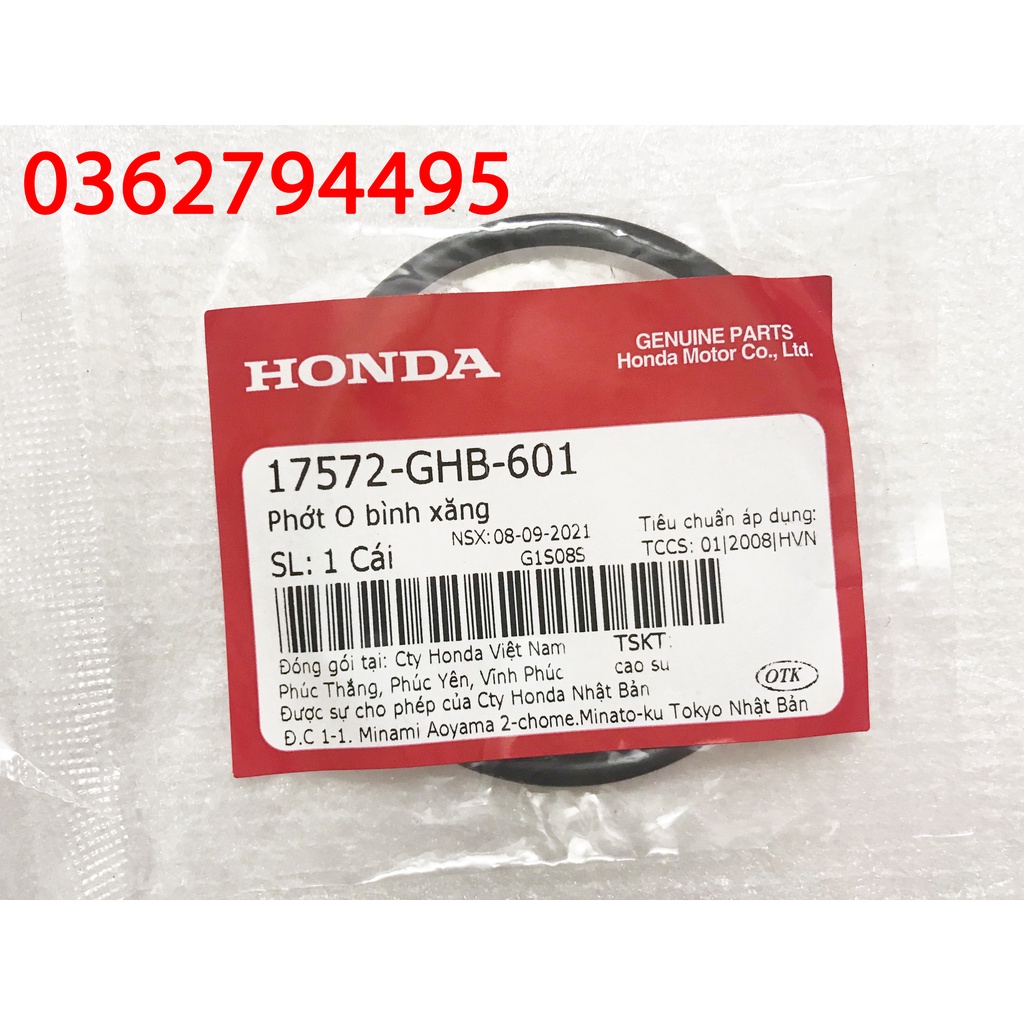 Phớt O Bình xăng/Bơm xăng Winner v1/ Winner X/Winner V3 Zin chính hãng Honda