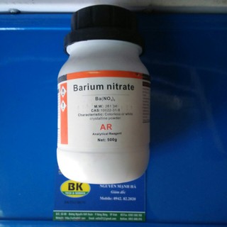 Bari nitrate Ba(NO3)2