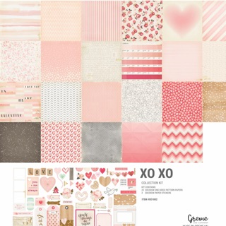 Giấy scrapbook chủ đề tình yêu