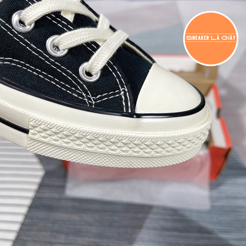 Giày sneaker Converse 1970s Đen Cổ thấp  - Fullbox kèm quà tặng
