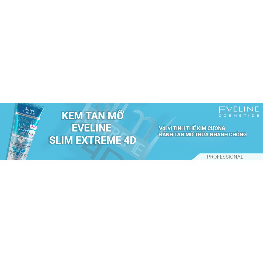 [SP Chính Hãng] Kem tan mỡ Eveline Slim Extreme 4D
