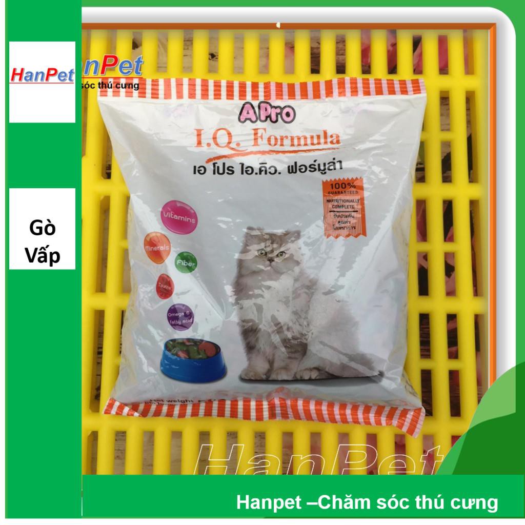 Hanpet.GV- COMBO 5 GÓI (mỗi gói 500gr) Thức ăn viên cho mèo APRO- Xuất xứ Thái Lan- Dùng cho mèo mọi lứa tuổ