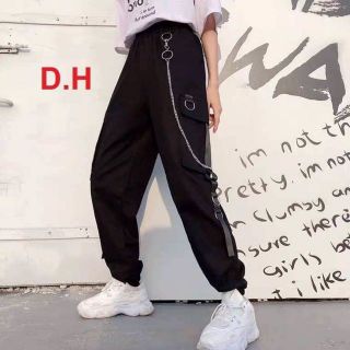 QUẦN KAKI PHỐI DÂY XÍCH