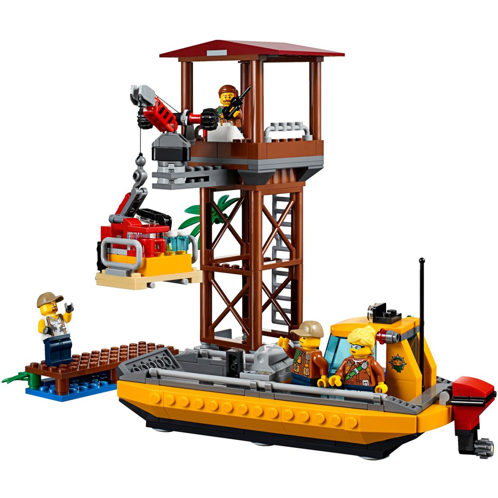 LEGO City 60162 Máy Bay Trực Thăng Vận Chuyển Rừng