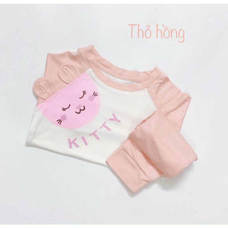 Bộ thun lạnh dài tay⚡FREESHIP⚡bo gấu co giãn 4 chiều cho bé từ 5-18kg