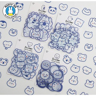 [TELADO] Set sticker PET chống thấm nước hoạt hình dễ thương TRĂM SỰ CUTE