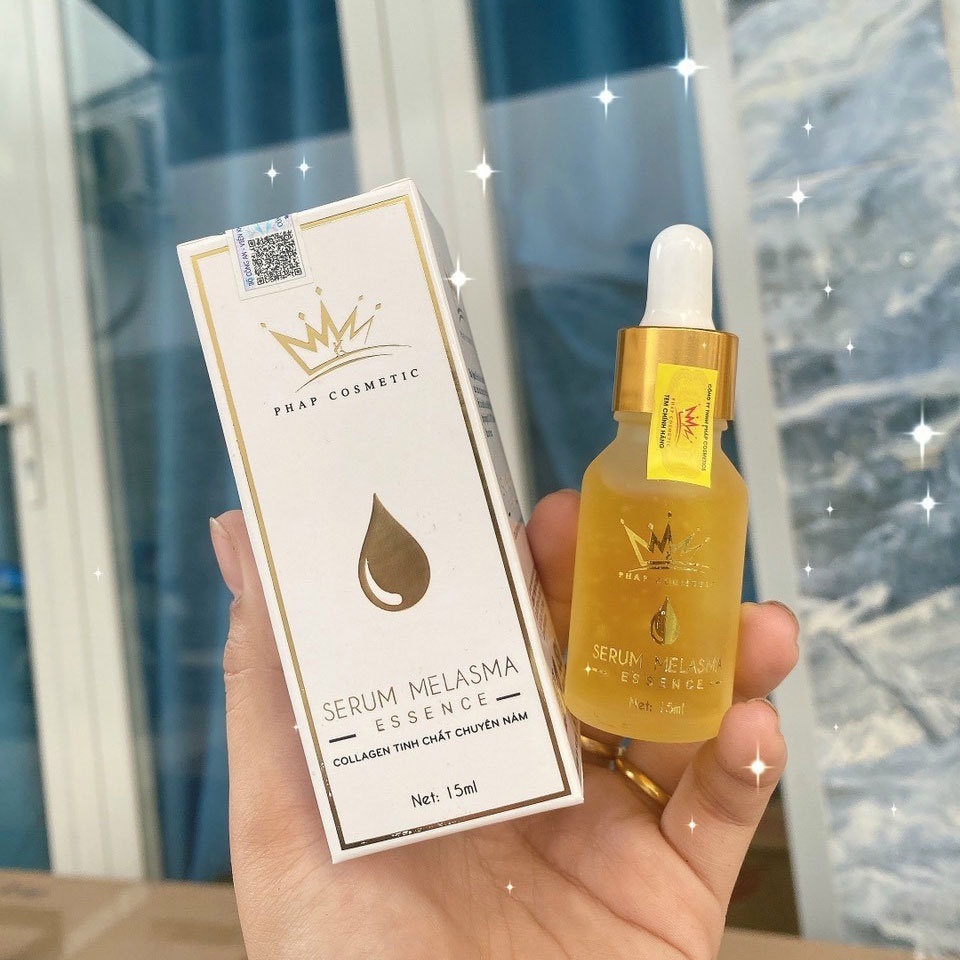 Serum tri nám, tàn nhang, đồi mồi Pháp MELASMA ngừa lão hóa giảm nhăn da, giúp tái tạo, phục hồi da