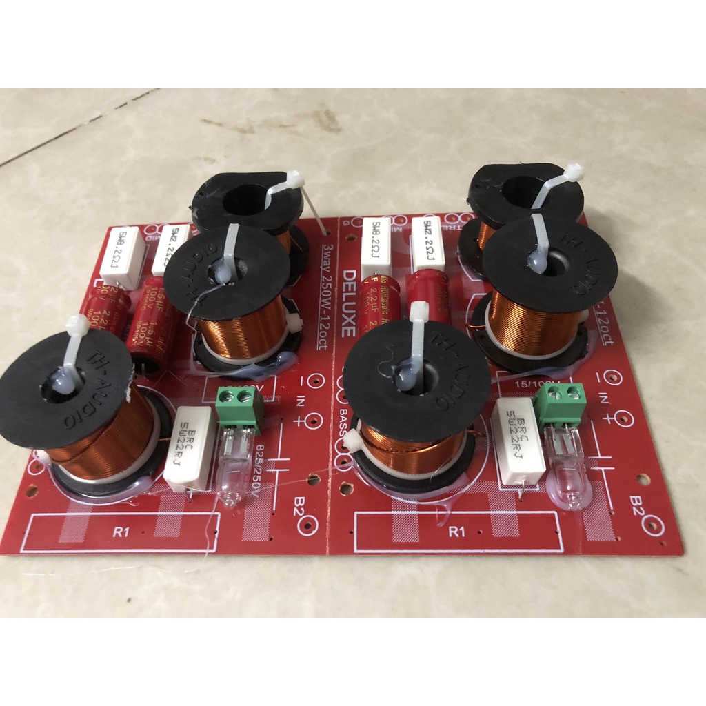 Mạch phân tần loa 1 bass 1 trung 1 treble