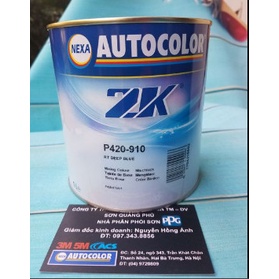 Sơn 2K màu xanh dương đậm P420-910 1L Nexa Autocolor