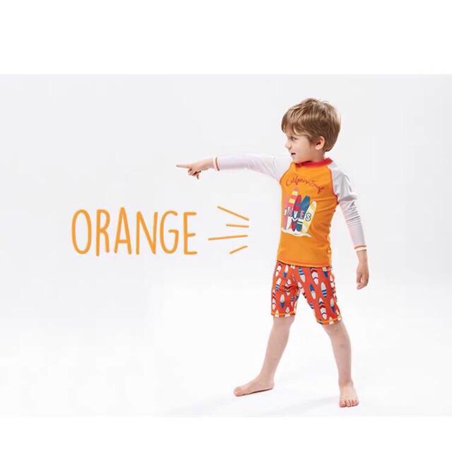 Bộ đồ bơi dài tay bé trai 10-28kg AB01