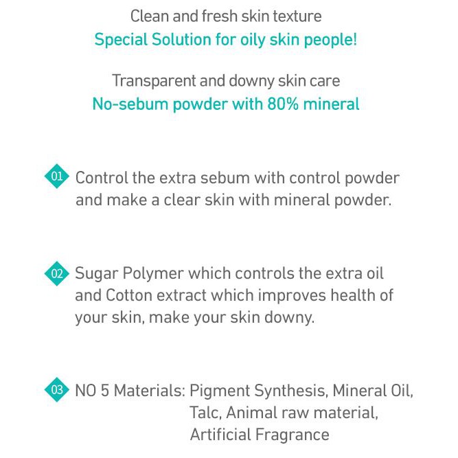 Phấn Khô Etude House ZERO SEBUM (Mới)