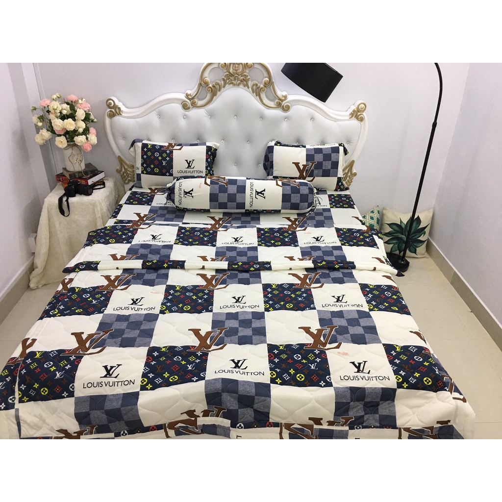 Bộ Drap thun Hàn Quốc loại 1 có mền 5 món  hoặc mền lẻ
