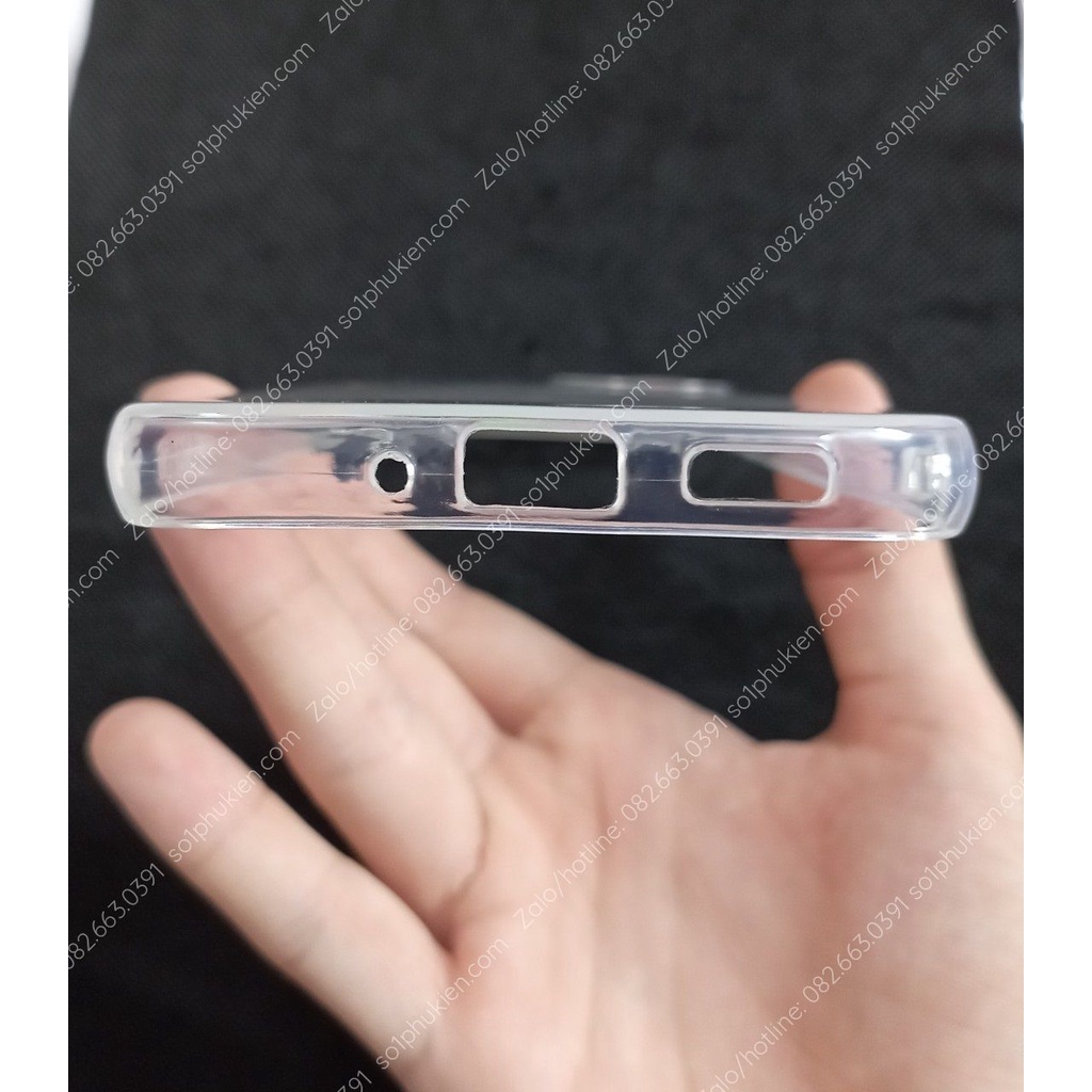 Ốp lưng Xiaomi Redmi 10C bảo vệ cam dẻo đen trơn, loại dẻo trong suốt bền đẹp