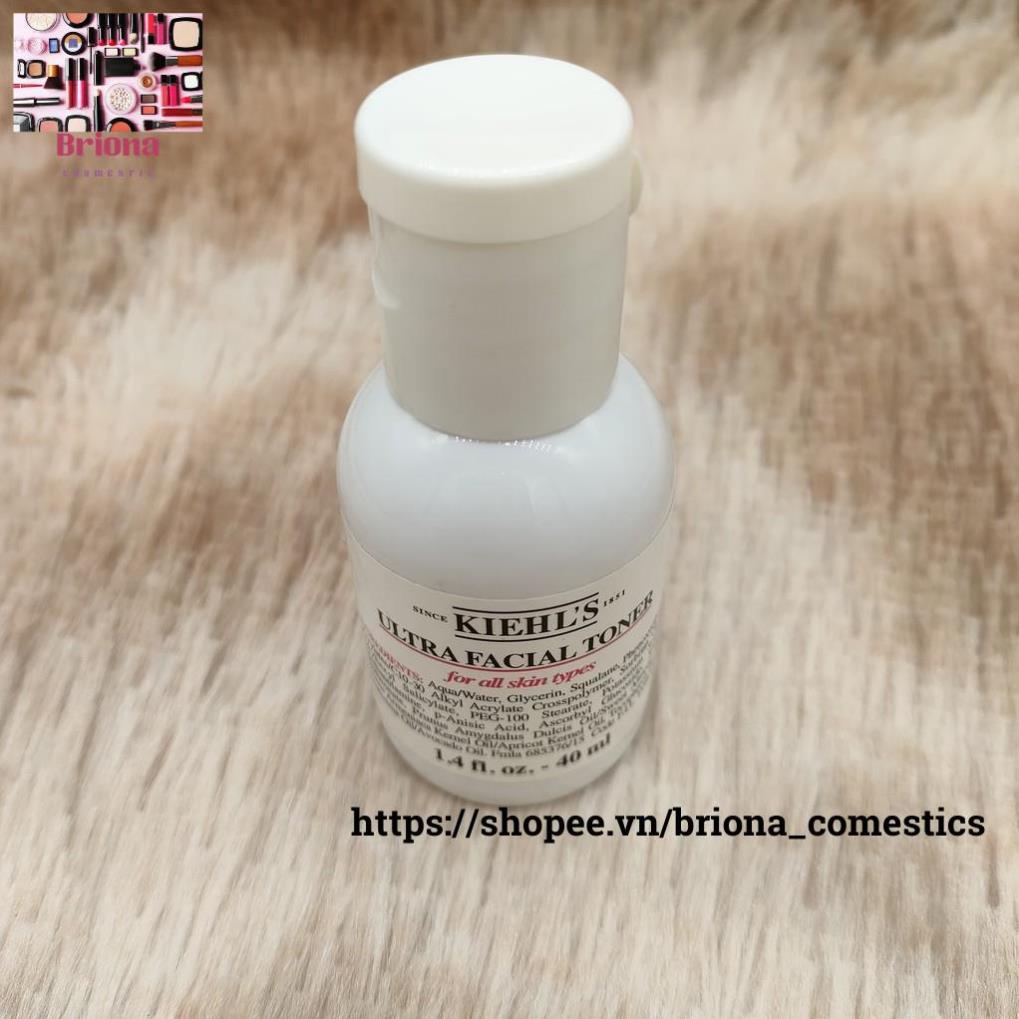 Toner cấp ẩm chuyên sâu Kiehls ultra facial mini 40ml