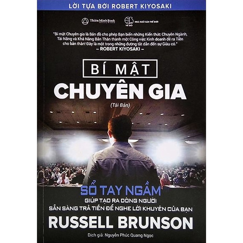 Sách - Bí Mật Chuyên Gia - Sổ Tay Ngầm Giúp Tạo Ra Dòng Người Sẵn Sàng Trả T.iền Để Nghe Lời Khuyên Của Bạn - TM
