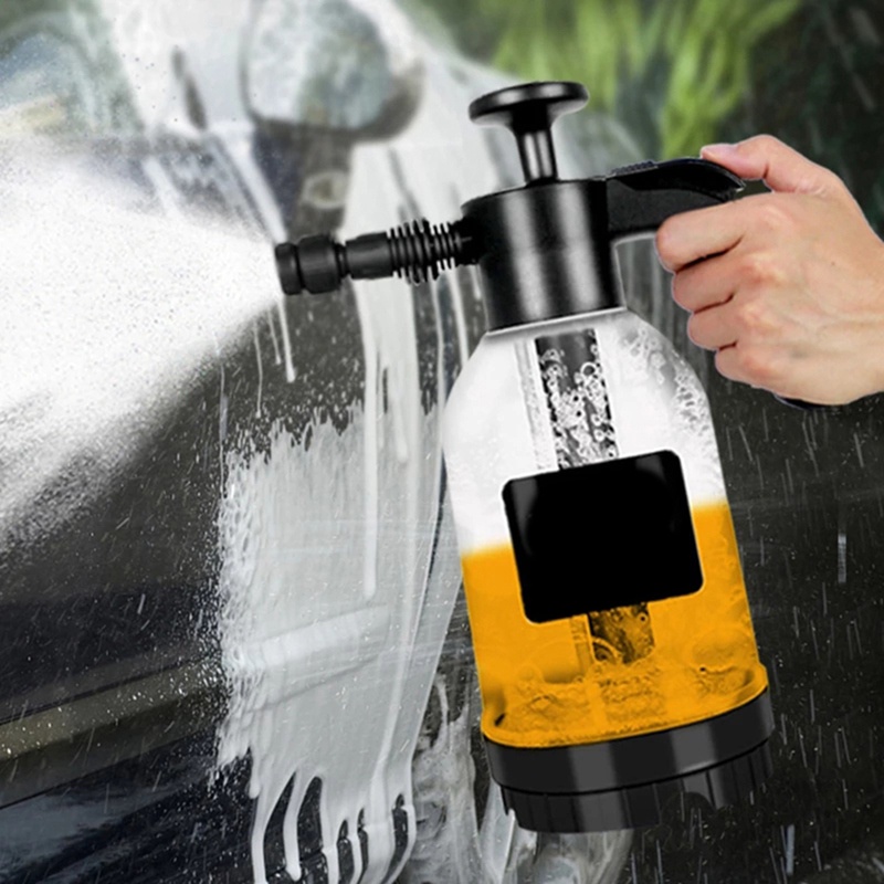 Bình Xịt Bọt Tuyết Rửa Xe Hơi Áp Suất 2 Ngăn